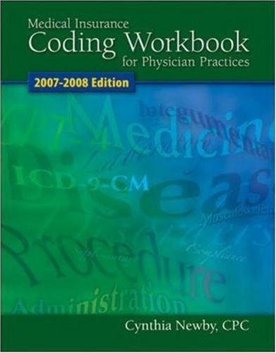 Book Medical Insurance Coding Workbook 2007-08 free