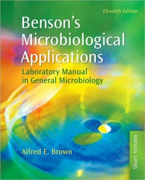 Book Benson's Microbiological Applications: Laboratory Manual in General Microbiology, Short Version free