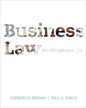 Book Business Law with UCC Applications Student Edition free