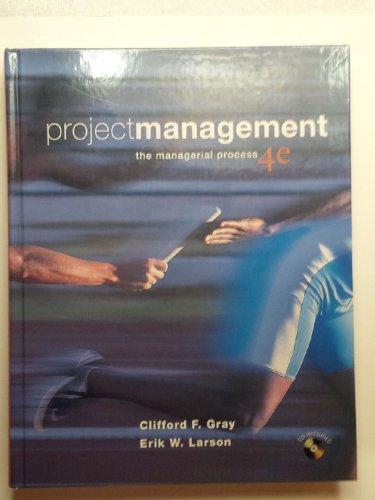 Book Project Management: The Managerial Process (McGraw-Hill/Irwin Series Operations and Decision Sciences) free