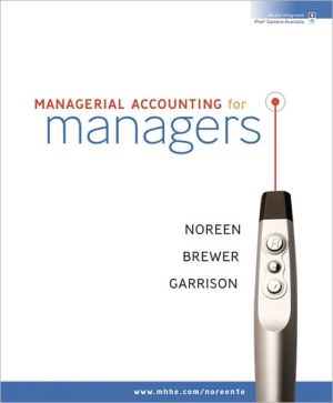 Book Managerial Accounting for Managers free