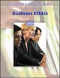 Book Annual Editions: Business Ethics 08/09 free