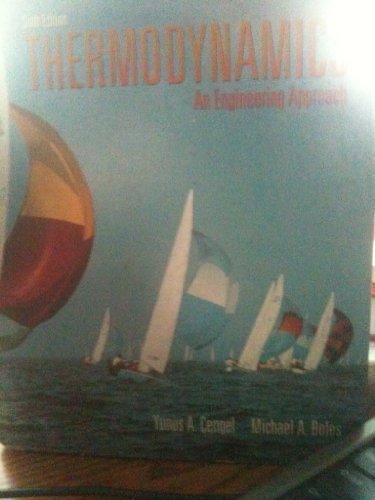 Book Thermodynamics: An Engineering Approach (McGraw-Hill Series in Mechanical and Aerospace Engineering) free