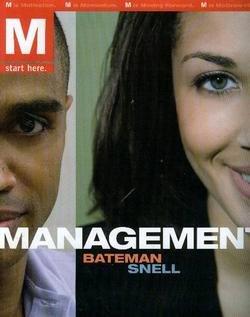 Book [Studyguide for Management by Bateman, Thomas S., ISBN 9780073530390] (By: Cram101 Textbook Reviews) [published: November, 2009] free