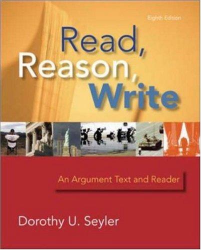 Book Read, Reason, Write: An Argument Text and Reader free