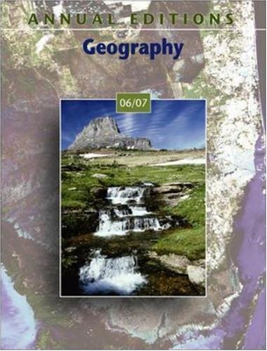 Book Annual Editions: Geography 06/07 free