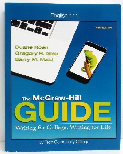 Book The McGraw-Hill Guide: Writing for College, Writing for Life & Connect Online Access Card free