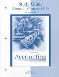 Book Study Guide, Volume 2, to accompany Accounting: The Basis for Business Decisions free