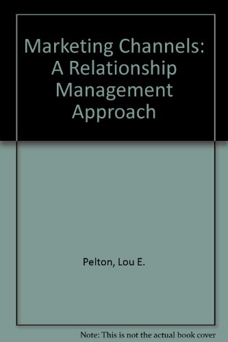 Book Marketing Channels: A Relationship Management Approach free