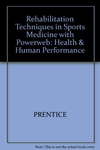 Book Rehabilitation Techniques In Sports Medicine free Book Rehabilitation Techniques In Sports Medicine free