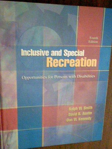 Book Inclusive and Special Recreation: Opportunities for Persons With Disabilities free