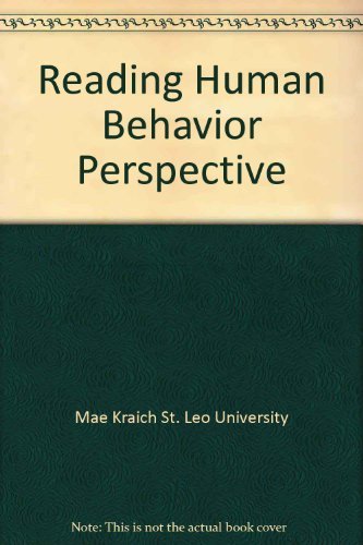 Book Reading Human Behavior Perspective free