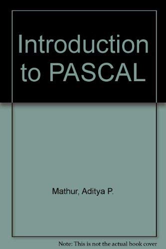 Book Introduction to Pascal free