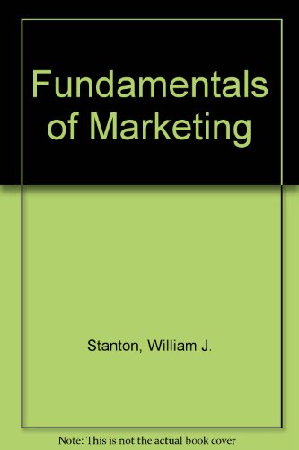 Book Fundamentals of Marketing free