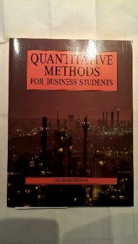 Book Quantitative Methods For Business Students free