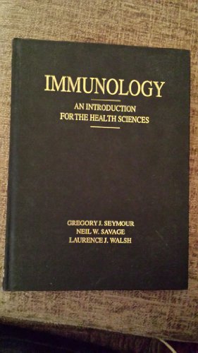 Book Immunology: An Introduction For The Health Sciences free