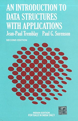 Book An Introduction To Data Structures With Applications free