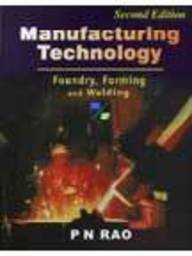 Book Manufacturing Technology: Foundry, Forming and Welding free