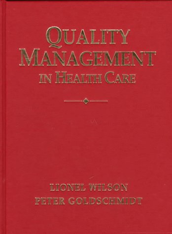 Book Quality Management in Healthcare free