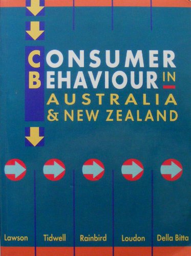 Book Consumer Behaviour in Australia and New Zealand free