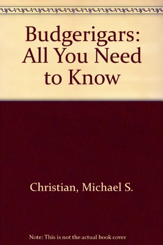Book Budgerigars: All You Need to Know free