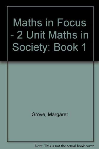 Book Maths in Focus General Book 1 General Mathematics free