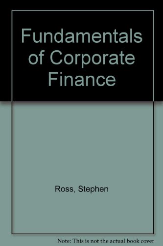 Book Fundamentals Of Corporate Finance free