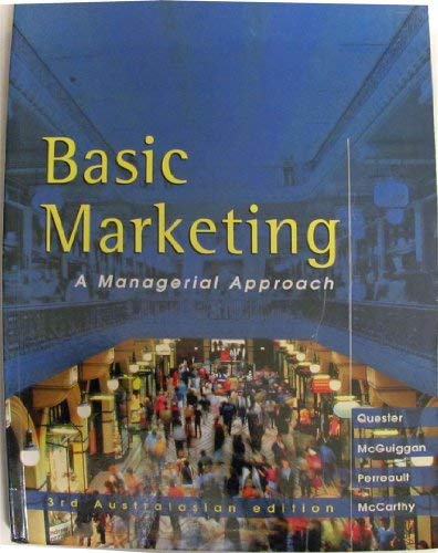 Book Basic Marketing Mgrl Persp: a Managerial Perspective free