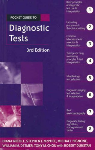 Book Pocket Gde To Diagnostic Tests 3/e free