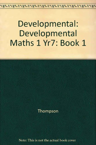 Book Developmental Mathematics Book 1 free