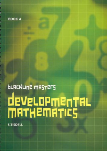 Book Blackline Masters: Blm Bk 4 Developmental Mathematics free