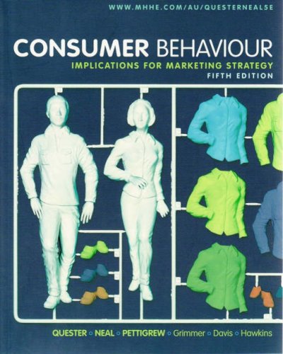 Book Consumer Behaviour: Implications For Marketing Strategy free