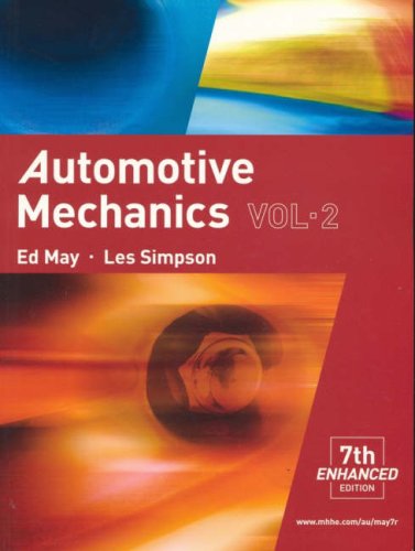 Book Automotive Mechanics: Vol. 2 free