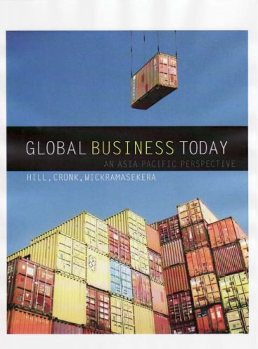 Book Global Business Today: An Asia Pacific Perspective free