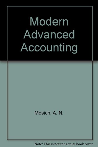 Book Modern Advanced Accounting free