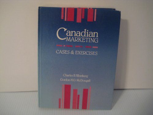 Book Canadian Marketing Cases And Exercises free