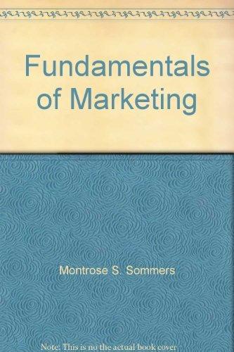 Book Fundamentals Of Marketing free