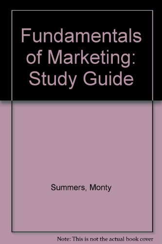 Book Fundamentals Of Marketing free