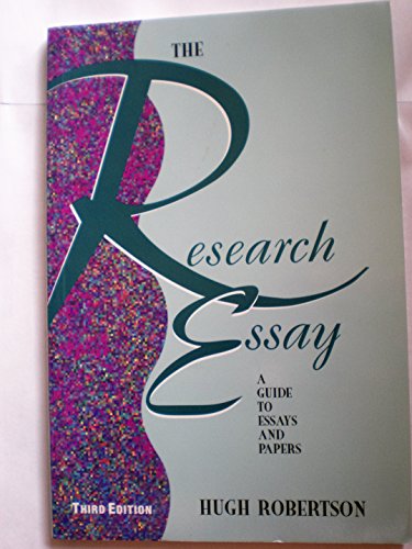Book The Research Essay: A Guide to Essays and Papers (16-18 Year Olds) free
