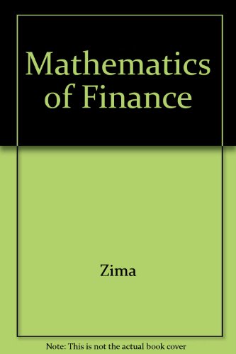 Book Mathematics of Finance free