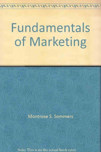 Book Fundamentals of Marketing free