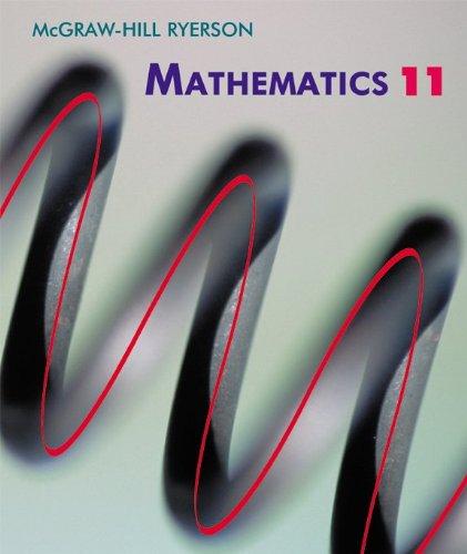 Book Mcgraw-Hill Ryerson Mathematics 11 free