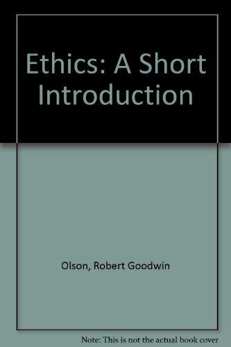 Book Ethics: A Short Introduction free