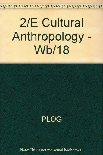 Book 2/e Cultural Anthropology - Wb/18 free