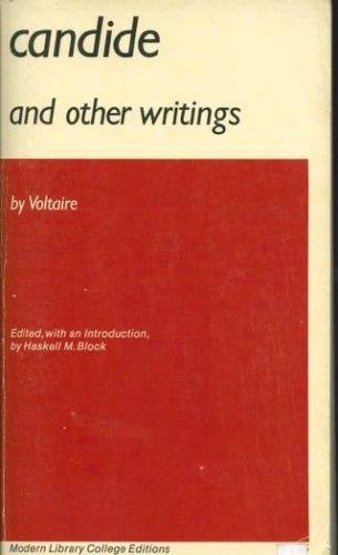 Book Candide and Other Writings (Modern Library College Editions Series) free