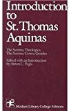 Book Introduction To Saint Thomas Aquinas free