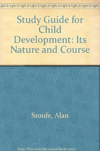 Book Study Guide For Child Development: Its Nature And Course free