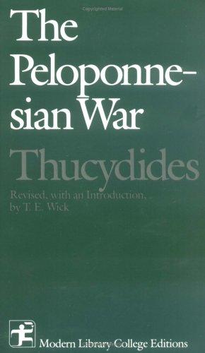 Book The Peloponnesian War free