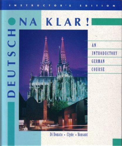 Book Deutsch Na Klar: An Introductory Course (English and German Edition) free