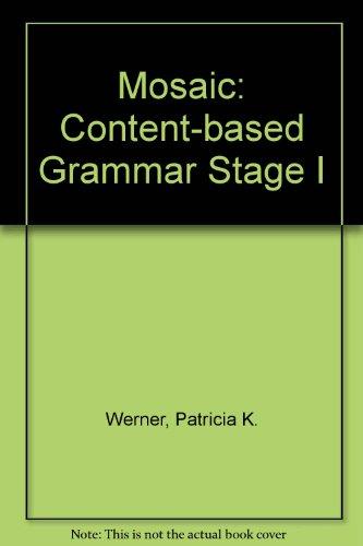 Book Mosaic I: A Content-Based Grammar free